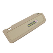 DURAFORCE Honda Civic 2006-2011 Left Driver Side Beige Sun Visor with Hanger