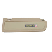 DURAFORCE Honda Civic 2006-2011 Left Driver Side Beige Sun Visor with Hanger