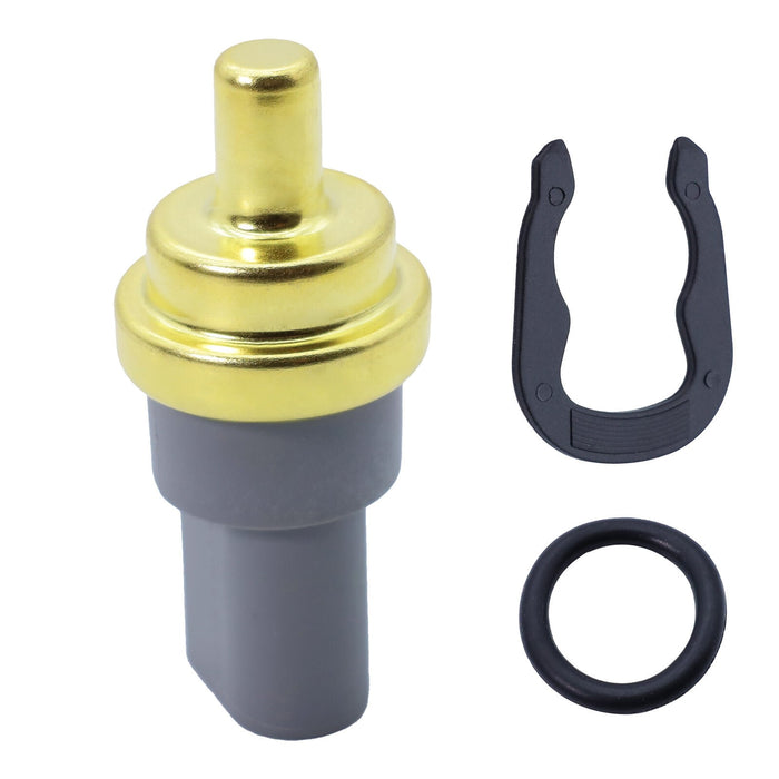DURAFORCE 2-Pin Coolant Temp Sensor & O-Ring for VW Audi 06A919501A Replacement Part