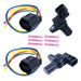 DURAFORCE 2x Transmission Speed Sensor with Wire Plug for Mitsubishi Eclipse Outlander