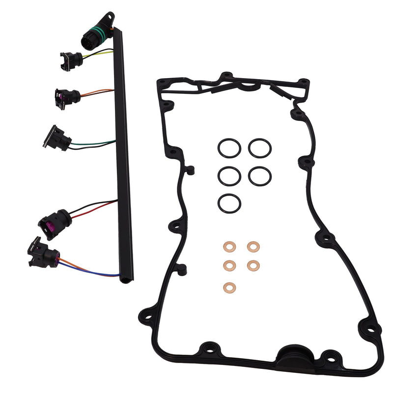 DURAFORCE Fuel Injector Harness & Rocker Gasket Seals for Defender & Discovery 2 TD5 2001+
