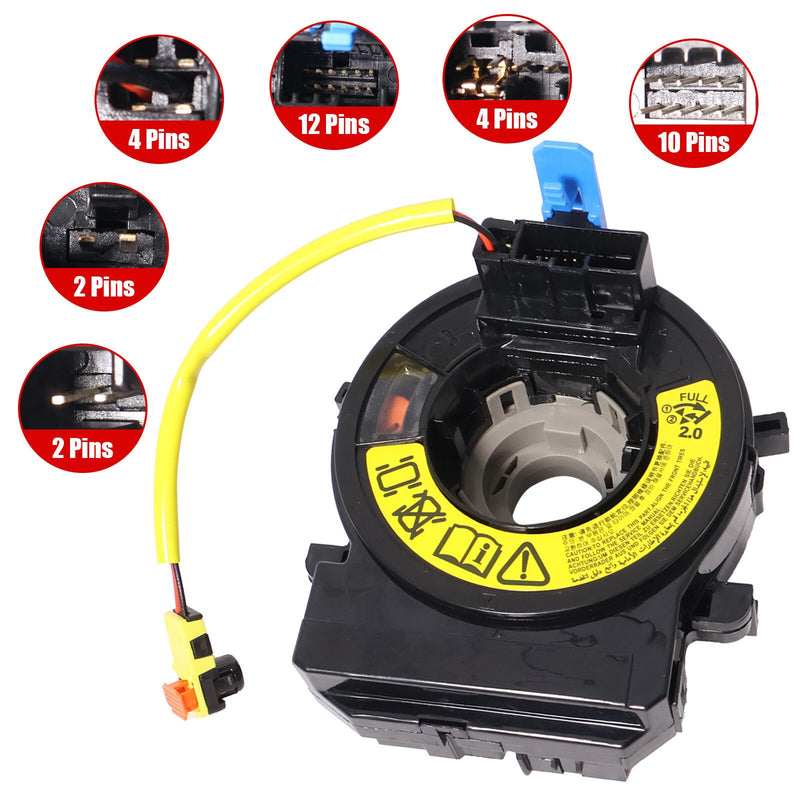 DURAFORCE Clock Spring 93490-1R311 for Hyundai Accent Verna 2014-2015