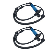 DURAFORCE Set of 2 Rear ABS Wheel Speed Sensors 34526761651 for BMW 7 Series 745i 750i