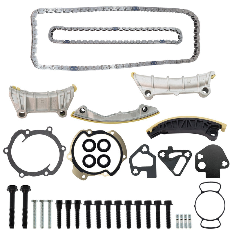 DURAFORCE Timing Chain Kit VVT Oil & Water Pump for Chevy GMC Buick 3.6L 9-0753S