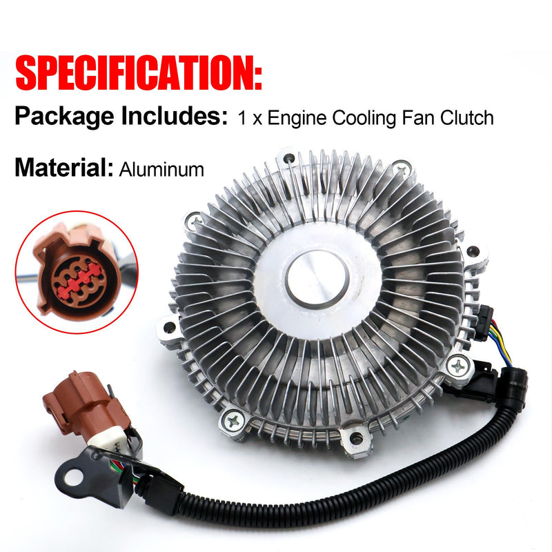 DURAFORCE Engine Cooling Fan Clutch for 2007-2008 Lincoln Navigator Ford F-150 Expedition