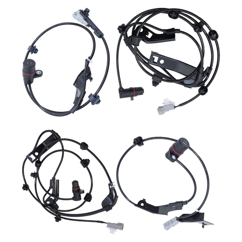 DURAFORCE 4Pcs ABS Speed Sensors Front Rear Right Left for Toyota Hilux Vigo 2004-2012