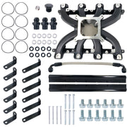 DURAFORCE GM LS1 LS2 LS6 EFI Aluminum Intake Manifold Kit w/ Fuel Rails Single-Plane
