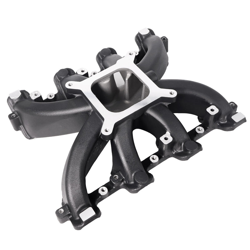 DURAFORCE GM LS1 LS2 LS6 EFI Aluminum Intake Manifold Kit w/ Fuel Rails Single-Plane