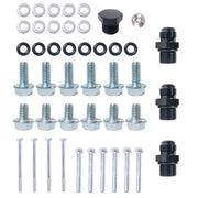 DURAFORCE GM LS1 LS2 LS6 EFI Aluminum Intake Manifold Kit w/ Fuel Rails Single-Plane