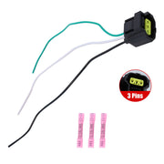 DURAFORCE Ford 6G Alternator 3-Wire Connector Plug Harness Pigtail WPT118