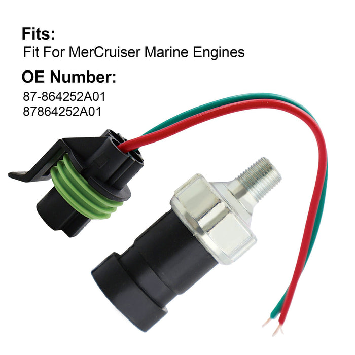 DURAFORCE Low Oil Pressure Fuel Pump Shutoff Sensor Switch 87-864252A01 MerCruiser
