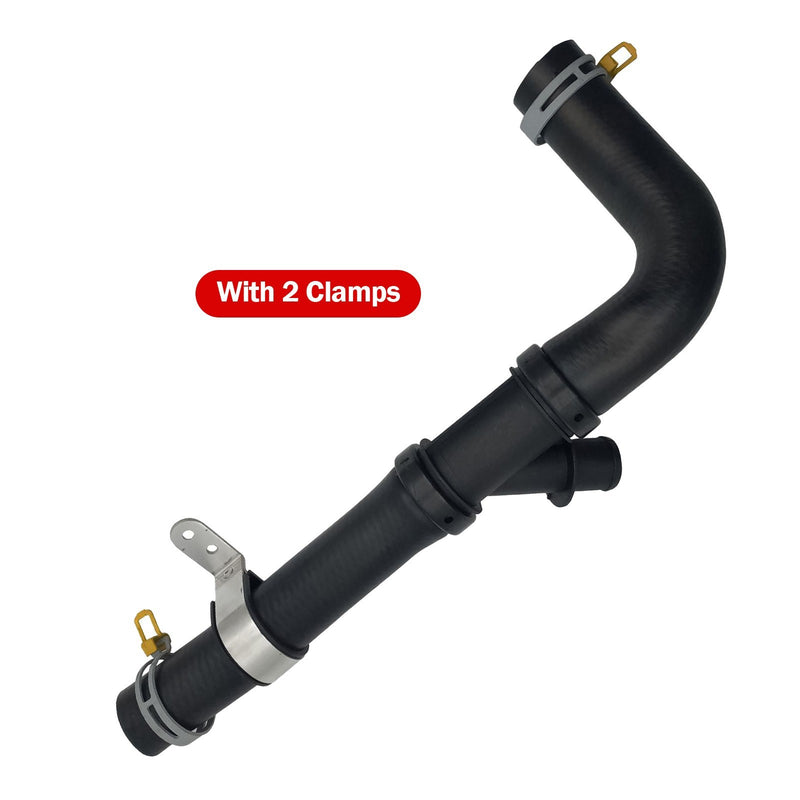 DURAFORCE Aluminum Radiator Inlet Y Hose w/ 2 Clamps for 2013-14 Ram 2500-5500
