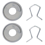 DURAFORCE Hyundai Interior Window Crank Handle Gray 82630-22001-LG 2Pcs Set