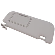 DURAFORCE Gray Right Sun Visor with Mirror for Toyota Corolla 2014-2017 Sunshade