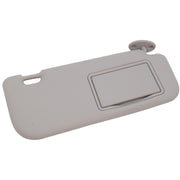 DURAFORCE Gray Right Sun Visor with Mirror for Toyota Corolla 2014-2017 Sunshade