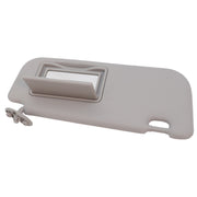 DURAFORCE Gray Right Sun Visor with Mirror for Toyota Corolla 2014-2017 Sunshade