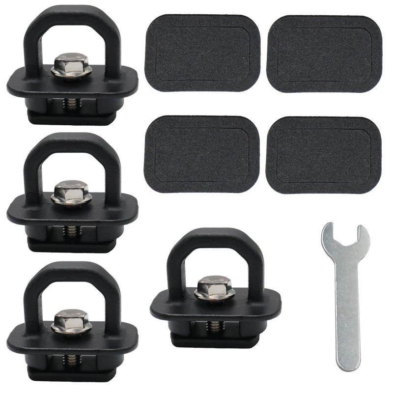 DURAFORCE 4x Tie Down Anchors Truck Bed Side Wall for Chevy Colorado DZ97903 New