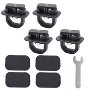 DURAFORCE 4x Tie Down Anchors Truck Bed Side Wall for Chevy Colorado DZ97903 New