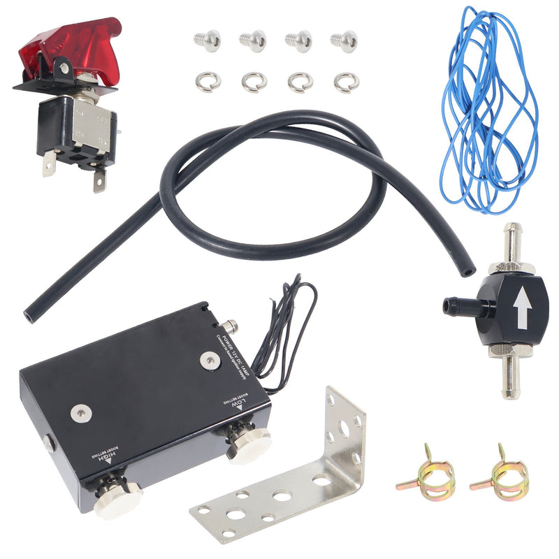 DURAFORCE Dual Stage Electronic Boost Controller Kit w/ Manual PSI Adjustment & Switch