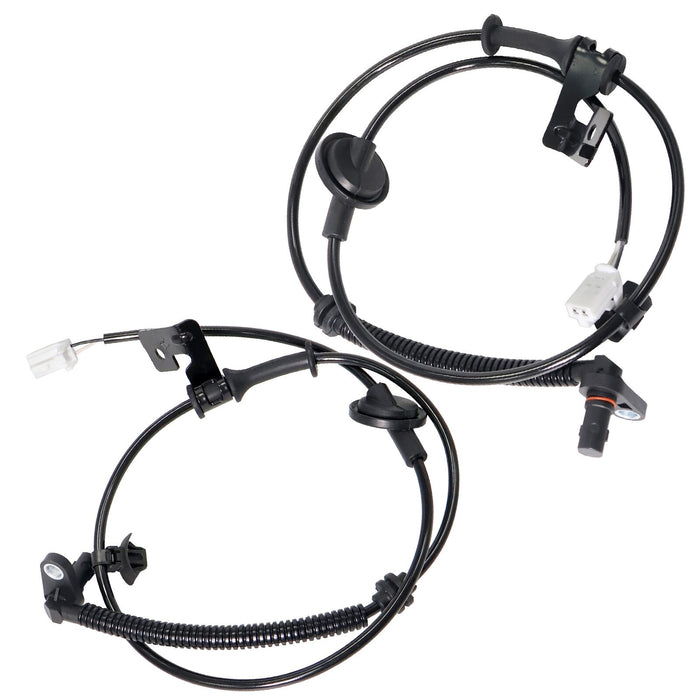 DURAFORCE 2 Pcs Rear ABS Wheel Speed Sensor Left & Right for Hyundai Accent 95681-1R100