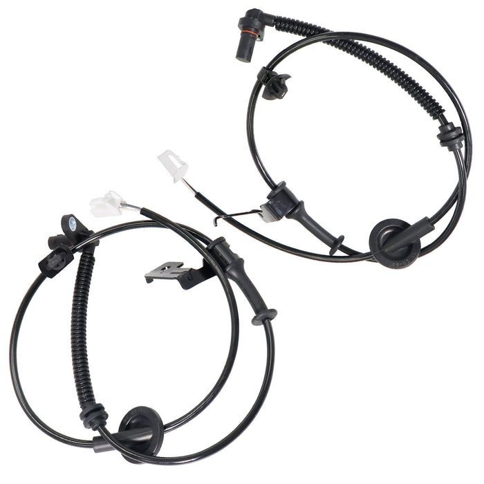 DURAFORCE 2 Pcs Rear ABS Wheel Speed Sensor Left & Right for Hyundai Accent 95681-1R100