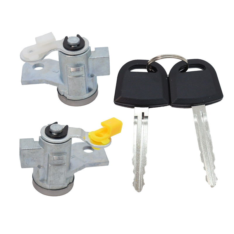 DURAFORCE 2x Front Door Lock Cylinder w/ Keys for 04-12 Chevy Colorado GMC Canyon