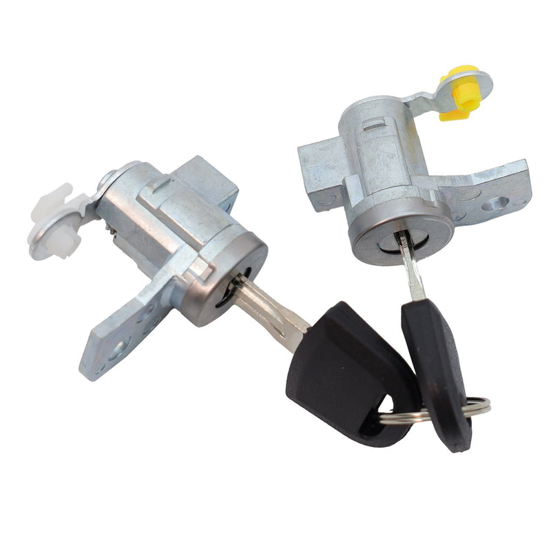 DURAFORCE 2x Front Door Lock Cylinder w/ Keys for 04-12 Chevy Colorado GMC Canyon