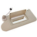 DURAFORCE 13-18 Nissan Altima Left Driver Sun Visor Beige w/ Light & Clip 964013TA2A