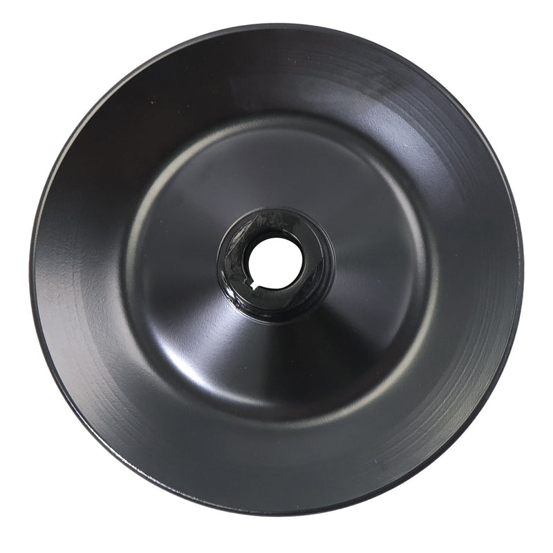 DURAFORCE Black Power Steering Pump Pulley Keyway 1 Groove SBC BBC GM Chevy 350 454