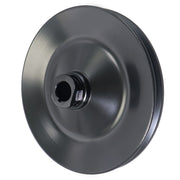 DURAFORCE Black Power Steering Pump Pulley Keyway 1 Groove SBC BBC GM Chevy 350 454