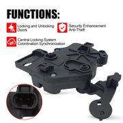 DURAFORCE New Rear Side Liftgate Door Lock Actuator 15808595 for Yukon Suburban Escalade