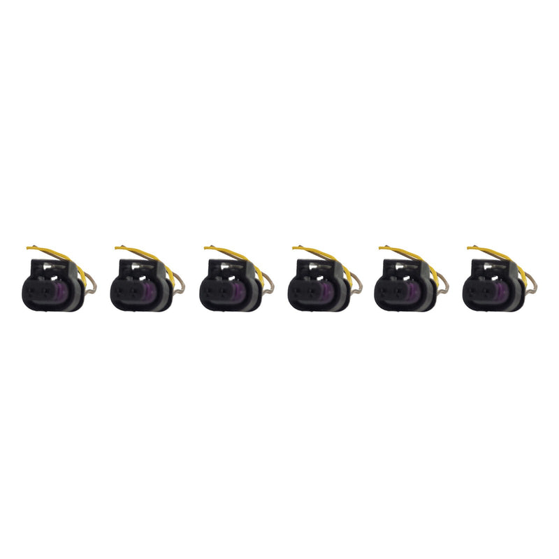 DURAFORCE UF648 6 Ignition Coils & Spark Plugs w/ Connectors for Dodge Jeep Ram 3.6L
