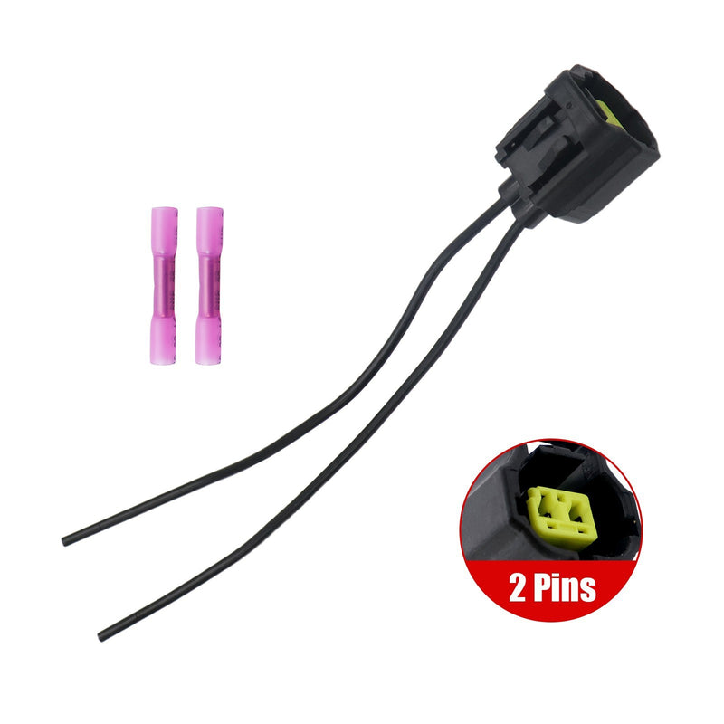 DURAFORCE Engine Coolant Temp Sensor Connector LF0118840A for Mazda 3 5 6 2003-2015