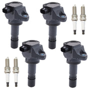 DURAFORCE UF672 Ignition Coil & Spark Plug Set for Acura ILX 2.0L Honda Civic HR-V 1.8L