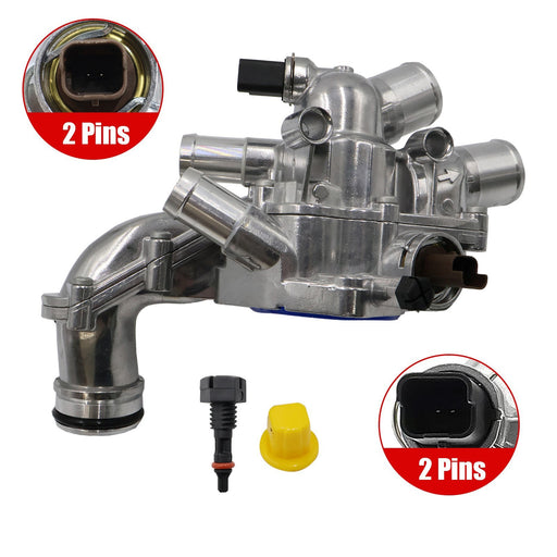 DURAFORCE Aluminum Thermostat Housing 11537534521 for Mini Cooper 1.6L 2007-2013
