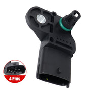 DURAFORCE MAP Sensor 0281002743 for Cummins Kamaz Volvo Renault Manifold Pressure