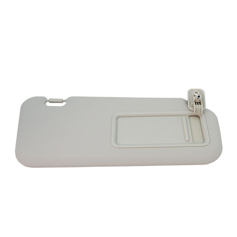 DURAFORCE New RH Passenger Sun Visor Gray BBM269270C75 for Mazda 3 2010-2013 2.0L 2.3L