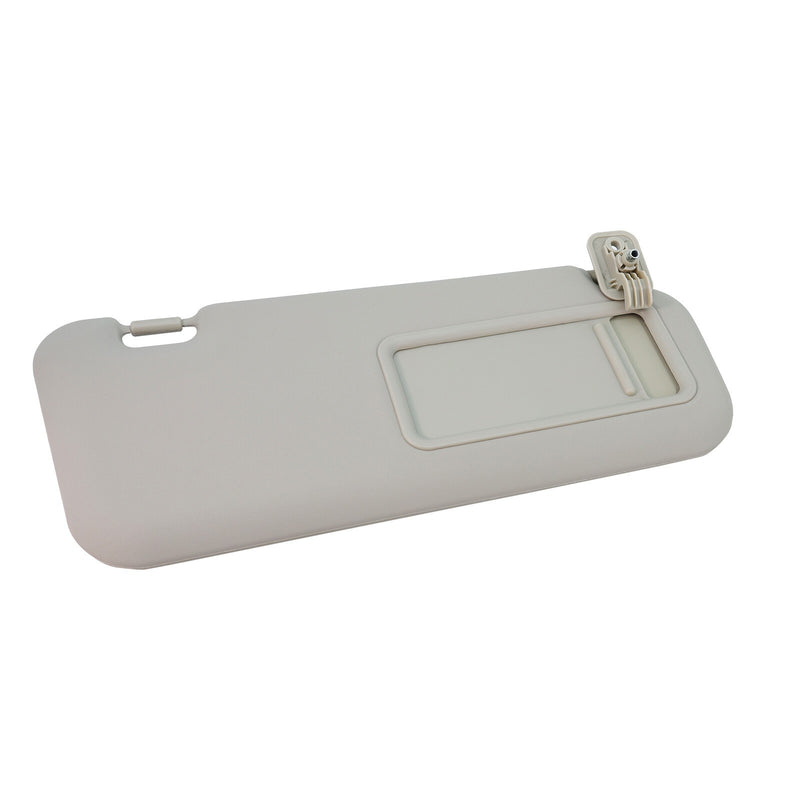 DURAFORCE New RH Passenger Sun Visor Gray BBM269270C75 for Mazda 3 2010-2013 2.0L 2.3L