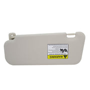 DURAFORCE New RH Passenger Sun Visor Gray BBM269270C75 for Mazda 3 2010-2013 2.0L 2.3L