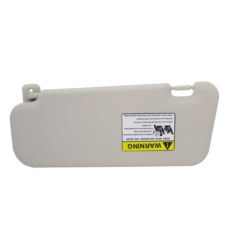 DURAFORCE New RH Passenger Sun Visor Gray BBM269270C75 for Mazda 3 2010-2013 2.0L 2.3L