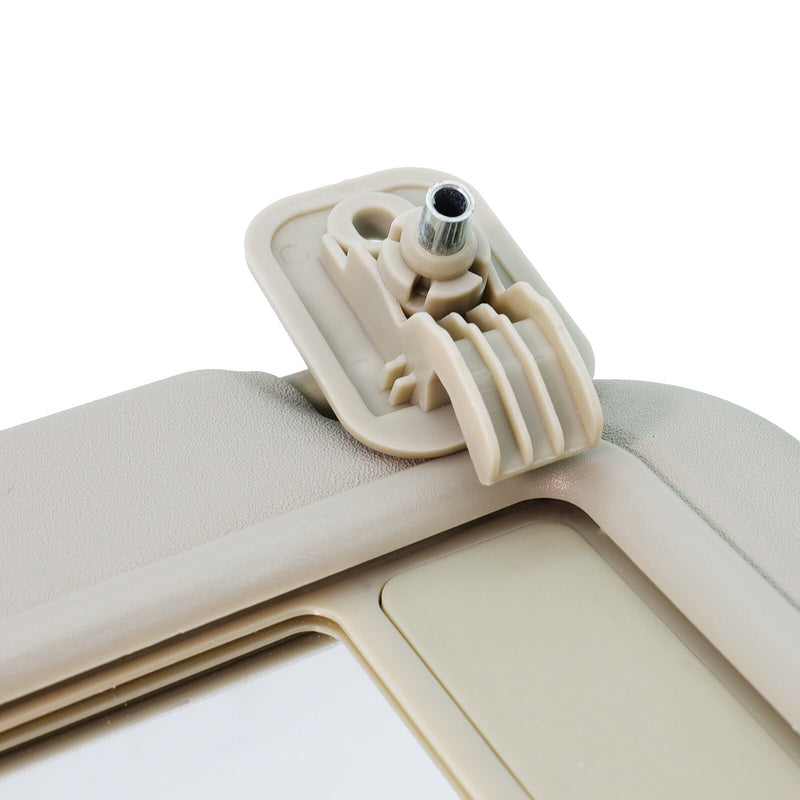 DURAFORCE New RH Passenger Sun Visor Gray BBM269270C75 for Mazda 3 2010-2013 2.0L 2.3L