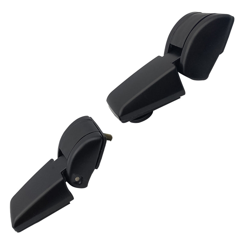 DURAFORCE 03-05 Lincoln Liftgate Back Window Glass Hinges Kit Left & Right Strong