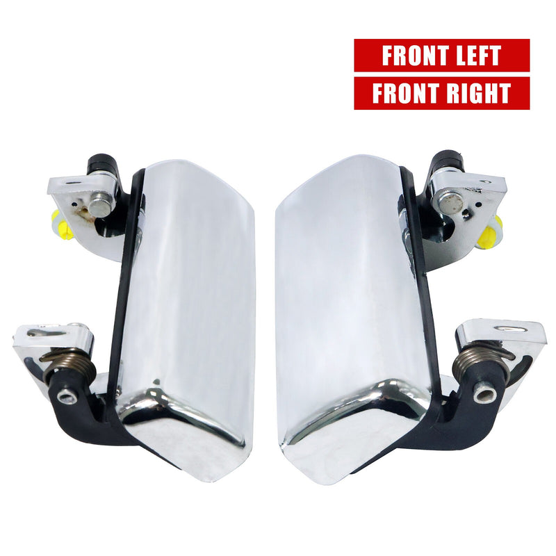 DURAFORCE Ford Ranger Chrome Front Door Handles Pair Driver & Passenger Side