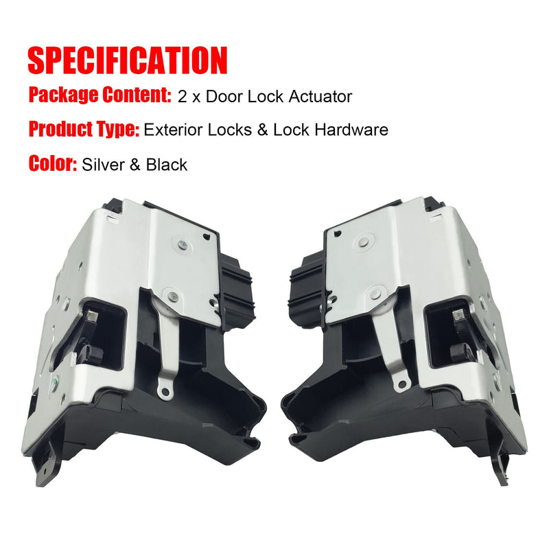 DURAFORCE 2x Front Door Lock Actuator for Ford Escape Mercury Mariner 2005-2007