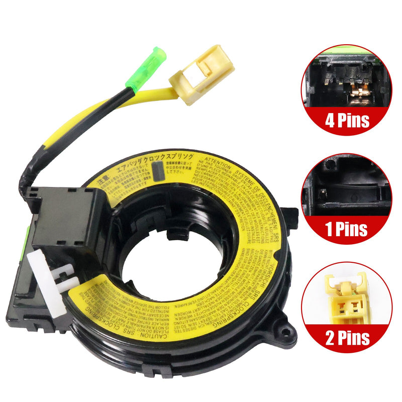 DURAFORCE Clock Spring for Mitsubishi L200 08-14 Lancer 02-06 Outlander 03-06 8619A016