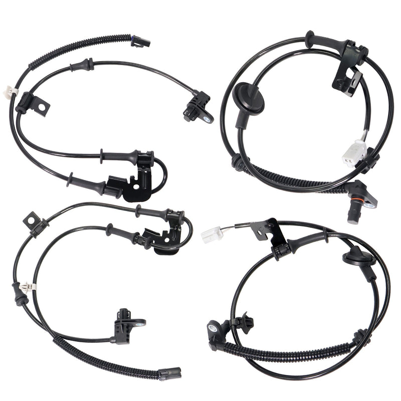 DURAFORCE 4 ABS Wheel Speed Sensors for Hyundai Accent 2012-2017 L4 1.6L Set