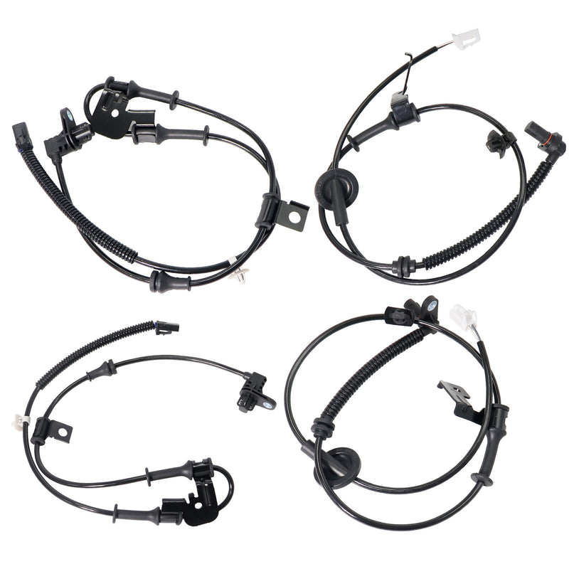 DURAFORCE 4 ABS Wheel Speed Sensors for Hyundai Accent 2012-2017 L4 1.6L Set