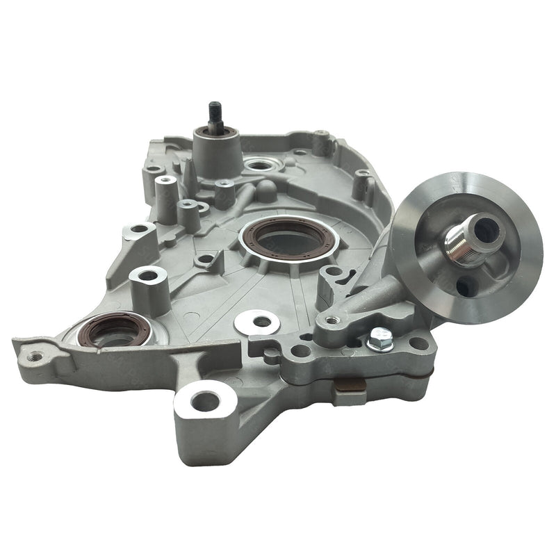 DURAFORCE Engine Oil Pump Case 2131038062 for Kia Optima Hyundai Santa Fe Sonata 99-06