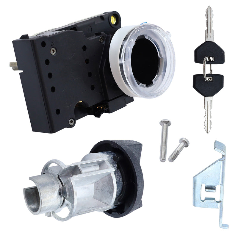 DURAFORCE New Ignition Switch & Lock Cylinder with Key for 1993-1996 Dodge Vehicles