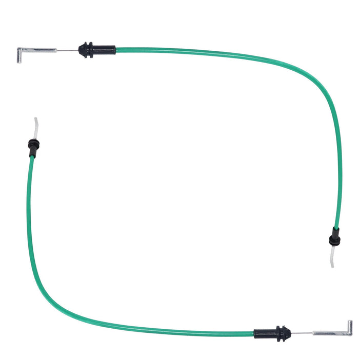 DURAFORCE 2PCS Front Driver Side Door Handle Pull Cable for Kia Spectra 2004-2009